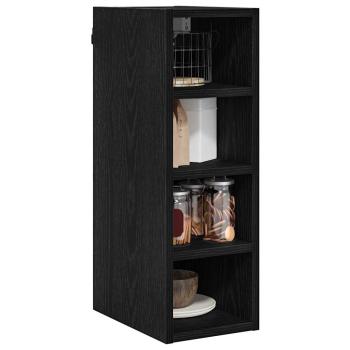 Hängeschrank Riga Schwarz Eichen-Optik 20 x 29,5 x 60 cm
