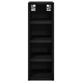 Hängeschrank Riga Schwarz Eichen-Optik 20 x 29,5 x 60 cm