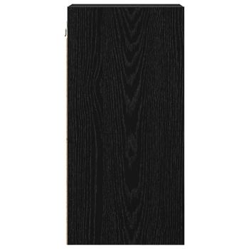 Hängeschrank Riga Schwarz Eichen-Optik 20 x 29,5 x 60 cm
