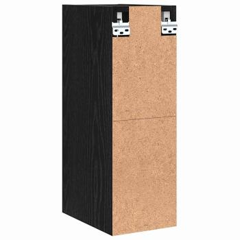 Hängeschrank Riga Schwarz Eichen-Optik 20 x 29,5 x 60 cm