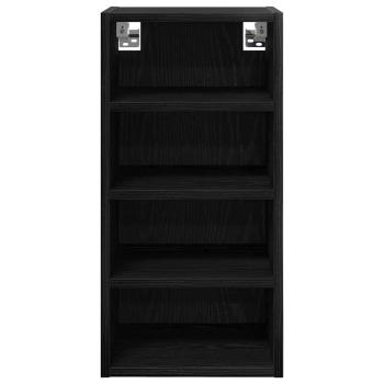 Hängeschrank Riga Schwarz Eichen-Optik 30 x 29,5 x 60 cm