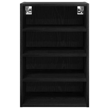 Hängeschrank Riga Schwarz Eichen-Optik 40 x 29,5 x 60 cm