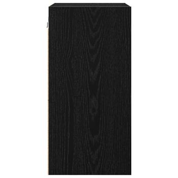 Hängeschrank Riga Schwarz Eichen-Optik 40 x 29,5 x 60 cm