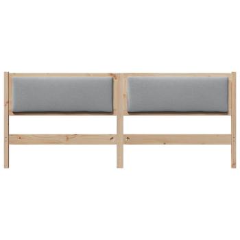 Kopfteil Sonstiges Braun 200 cm Massivholz Kiefer