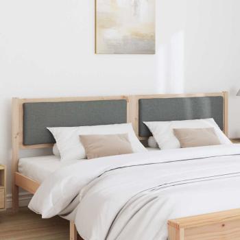 Kopfteil Sonstiges Braun 200 cm Massivholz Kiefer