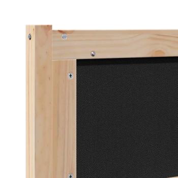 ARDEBO.de - Kopfteil Sonstiges Braun 180 cm Massivholz Kiefer