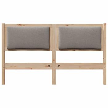 ARDEBO.de - Kopfteil Sonstiges Braun 160 cm Massivholz Kiefer