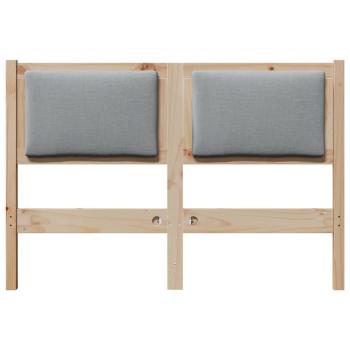 Kopfteil Braun Massivholz Kiefer