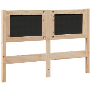 Kopfteil Braun Massivholz Kiefer