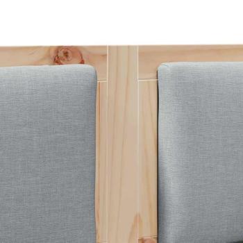 Kopfteil Sonstiges Braun 120 cm Massivholz Kiefer