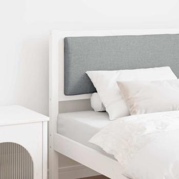 ARDEBO.de - Kopfteil Sonstiges Weiß 90 cm Massivholz Kiefer