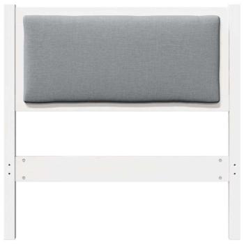 Kopfteil Sonstiges Weiß 80 cm Massivholz Kiefer