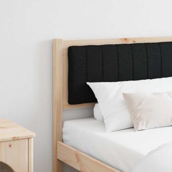 ARDEBO.de - Gepolstertes Kopfteil Braun 180 cm Massivholz Kiefer und Stoff