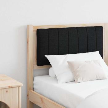 ARDEBO.de - Gepolstertes Kopfteil Braun 150 cm Massivholz Kiefer und Stoff