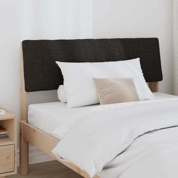 Gepolstertes Kopfteil Schwarz 100 cm Massives Kiefernholz