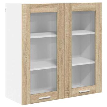 Hängeschrank Riga Sonoma-Eiche 80 x 31 x 80 cm Holzwerkstoff