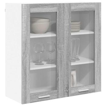 Hängeschrank Riga Graues Sonoma 80 x 31 x 80 cm Holzwerkstoff