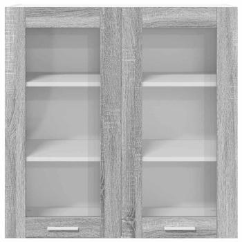 Hängeschrank Riga Graues Sonoma 80 x 31 x 80 cm Holzwerkstoff
