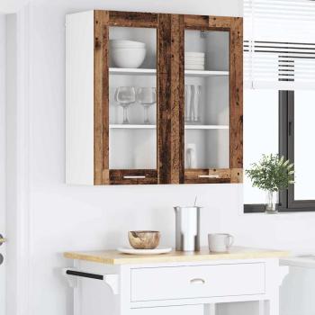Hängeschrank mit Tür Riga Altholz 80 x 31 x 80 cm Holzwerkstoff