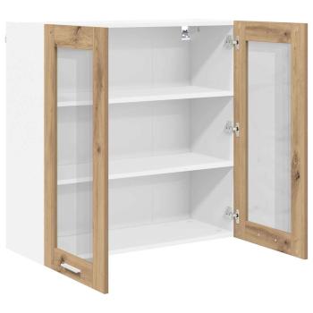 ARDEBO.de - Hängeschrank Riga Artisan-Eiche 80 x 31 x 80 cm Holzwerkstoff