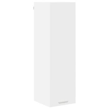 Hängeschrank mit Regal Riga Weiß 30 x 31 x 100 cm Holzwerkstoff