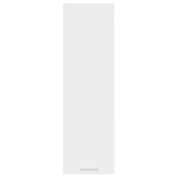 Hängeschrank mit Regal Riga Weiß 30 x 31 x 100 cm Holzwerkstoff