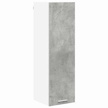 Hängeschrank Betongrau 30 x 31 x 100 cm Holzwerkstoff