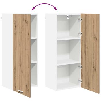 Hängeschrank Riga Artisan-Eiche 40 x 31 x 100 cm Holzwerkstoff