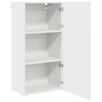 Hängeschrank mit Regal Riga Weiß 50 x 31 x 100 cm Holzwerkstoff
