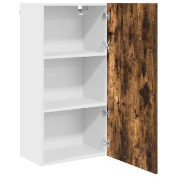 Hängeschrank Geräucherte Eiche und Weiß 50 x 31 x 100 cm