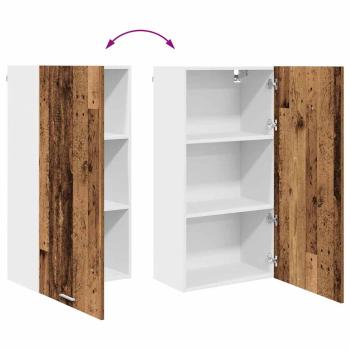 Hängeschrank Riga Sonoma-Eiche und Weiß 50 x 31 x 100 cm