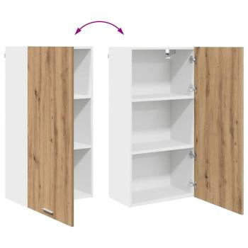 Hängeschrank Riga Sonoma-Eiche und Weiß 50 x 31 x 100 cm