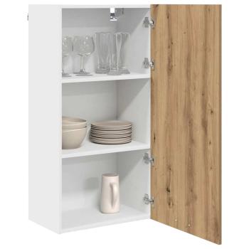 Hängeschrank Riga Sonoma-Eiche und Weiß 50 x 31 x 100 cm