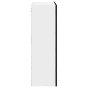 Hängeschrank mit Tür Riga Schwarz Eichen-Optik 60 x 31 x 100 cm