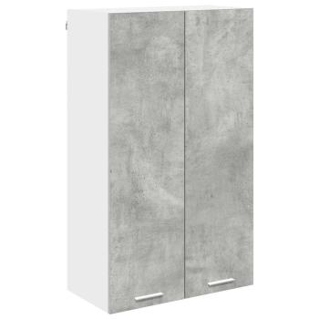 Hängeschrank Riga Beton Grau 60 x 31 x 100 cm Holzwerkstoff
