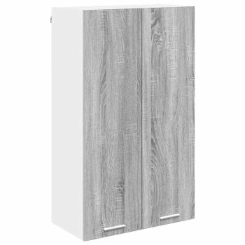 ARDEBO.de - Hängeschrank Riga Graues Sonoma 60 x 31 x 100 cm Holzwerkstoff