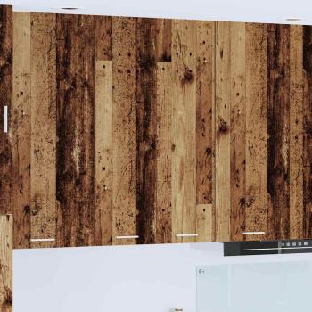 ARDEBO.de - Hängeschrank Riga Altholz 60 x 31 x 100 cm Holzwerkstoff