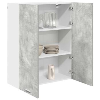 Hängeschrank Riga Beton Grau 80 x 31 x 100 cm Holzwerkstoff