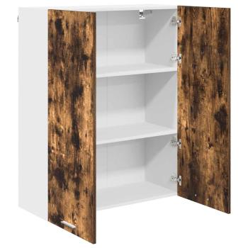 H?ngeschrank R?uchereiche 80 x 31 x 100 cm Holzwerkstoff