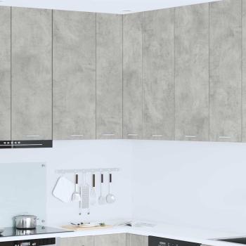 ARDEBO.de - Hängeschrank Riga Sonoma-Eiche und Weiß 57 x 57 x 100 cm