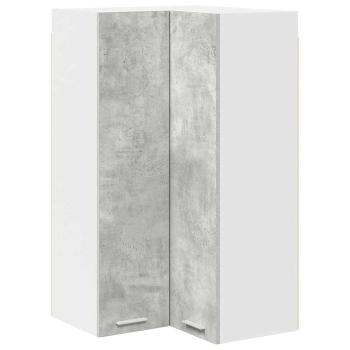 Hängeschrank Riga Sonoma-Eiche und Weiß 57 x 57 x 100 cm