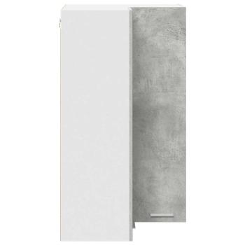 Hängeschrank Riga Sonoma-Eiche und Weiß 57 x 57 x 100 cm