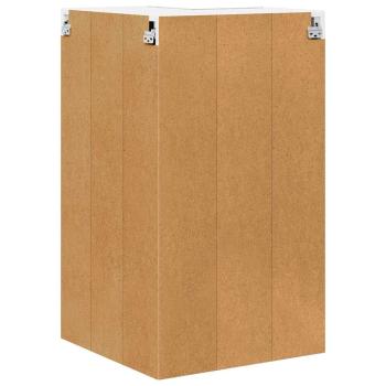 Hängeschrank Riga Sonoma-Eiche und Weiß 57 x 57 x 100 cm