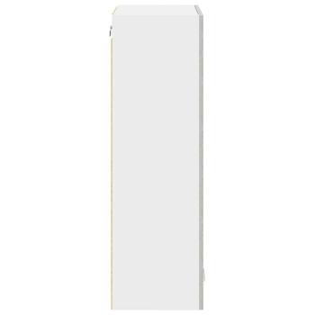 Hängeschrank Riga Beton Grau 60 x 31 x 100 cm Holzwerkstoff