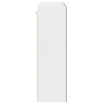 Hängeschrank Riga Beton Grau 80 x 31 x 100 cm Holzwerkstoff