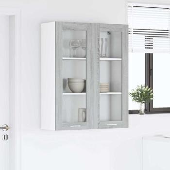 Hängeschrank Riga Graues Sonoma 80 x 31 x 100 cm Holzwerkstoff