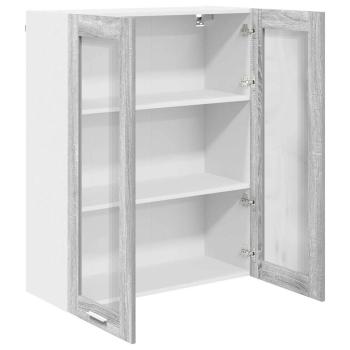 Hängeschrank Riga Graues Sonoma 80 x 31 x 100 cm Holzwerkstoff