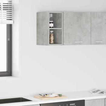 ARDEBO.de - Hängeschrank Riga Beton Grau 20 x 29,5 x 40 cm Holzwerkstoff