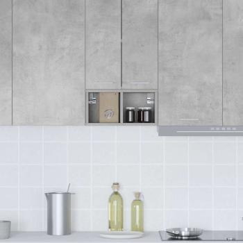 Hängeschrank Riga Beton Grau 20 x 29,5 x 40 cm Holzwerkstoff