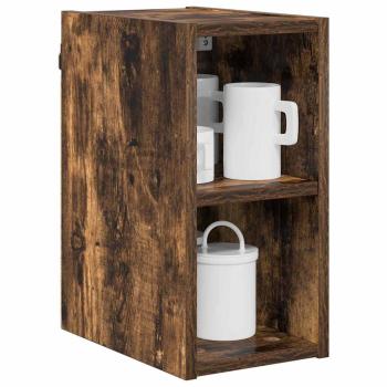 Hängeschrank mit Regal Riga Geräucherte Eiche 20 x 29,5 x 40 cm